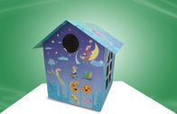 再生利用できる子供『Sのボール紙のプレイハウス、子供のためのボール紙の着色の家