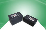 マット PP のラミネーションが付いている黒く堅いギフト用の箱ペーパー包装箱