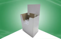 壁紙ロールを促進するためのディバイダーが付いている注文のボール紙のリサイクルの回収容器の表示