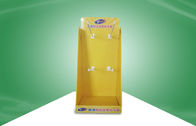 Adhensive のボール紙のディスプレイ・ケースを掛ける黄色いボール紙のカウンタートップの表示