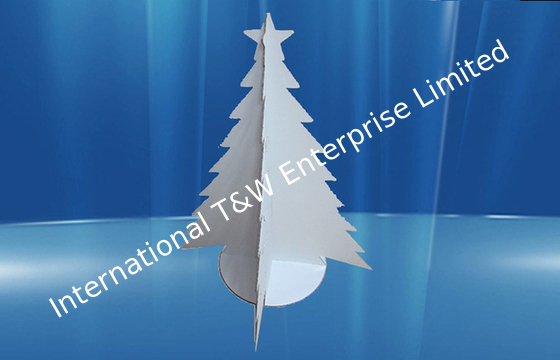 購入 クリスマス ツリーの形の昇進のボール紙の表示モデルの広告 online manufacture