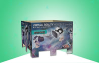 大型の波形パレット表示、3D VRのヘッドホーンを促進するボール紙の陳列台