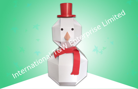 購入 クリスマスの昇進のための段ボール立ち客のボール紙の雪の人 online manufacture
