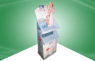 OEM/ODM の Nestle の粉乳のための耐久のボール紙の陳列台の印刷