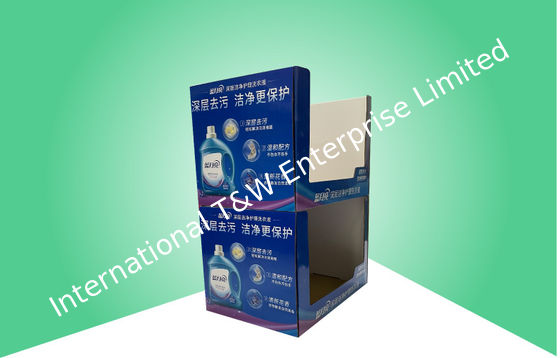 購入 ウォルマートストアに重い洗濯洗剤のためのPDQ紙タレを積み重ねる online manufacture