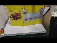 重量スタックアップ 紙製PDQトレイ /PDQディスプレイボックス ショップボードをHiShopストアに宣伝する