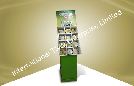 良い価格 緑の破裂音のボール紙の表示、HouseheldのFreshenerのためのボール紙の棚付けの表示 オンライン