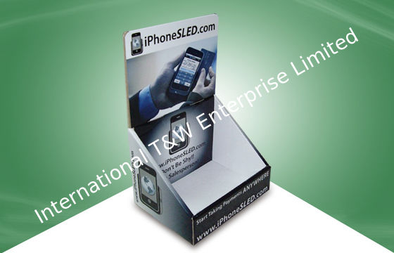 良い価格 Iphone の広告のために薄板になる反対のペーパー ボール紙のディスプレイ・ケースのマット オンライン