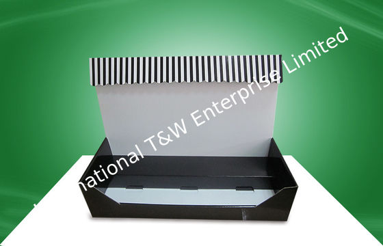 良い価格 注文の黒いボール紙のカウンタートップのディスプレイ・ケースのスーパーマーケットの使用 オンライン