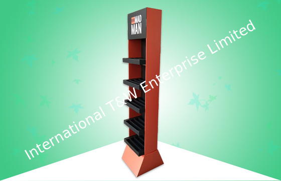 良い価格 安定した人目を引くPOSのボール紙は異なった項目を促進するための5つの棚を表示します オンライン