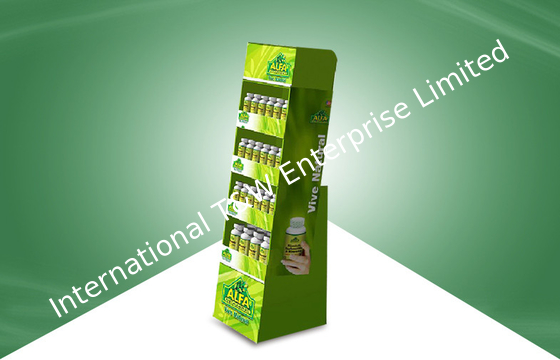 良い価格 4つの棚の自由で永続的なボール紙はEco友好的なCmkyのオフセット印刷を表示します オンライン