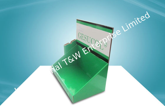 良い価格 紫外線コーティングの緑の再生利用できるボール紙のカウンタートップのディスプレイ・ケース OEM ODM オンライン