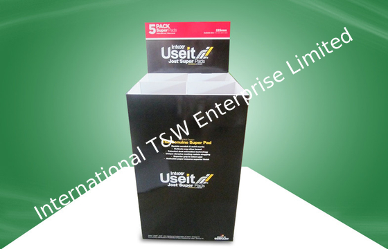 良い価格 4つの細胞の再生利用できる黒い店頭のボール紙の陳列台の目の伝染性の設計 オンライン