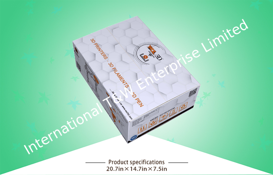 良い価格 3Dプリンターのための350gsm CCNB CMYKの倍の壁の波形箱 オンライン