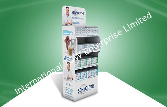 良い価格 4 つの棚 POP のボール紙の表示環境に優しい材料/印刷 オンライン