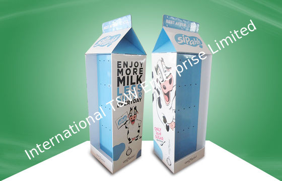 良い価格 折り畳み式ホックが付いているウォールマートPOPのボール紙のフロア・ディスプレイの立場 オンライン